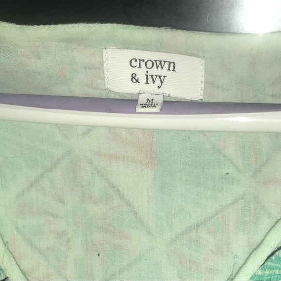 Crown👗Ivy Teal BoHo Dress - Picture 6 of 12